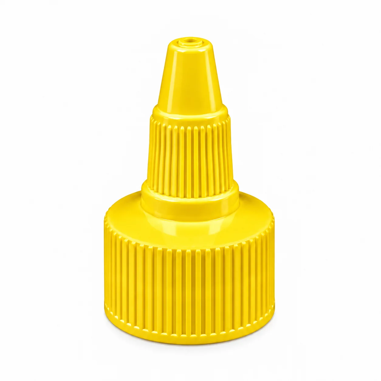 24/410 Sarı Twist Top Asansör Kapak – Saç Bakım, Hardal Sos ve Akışkan Ürün Kapağı