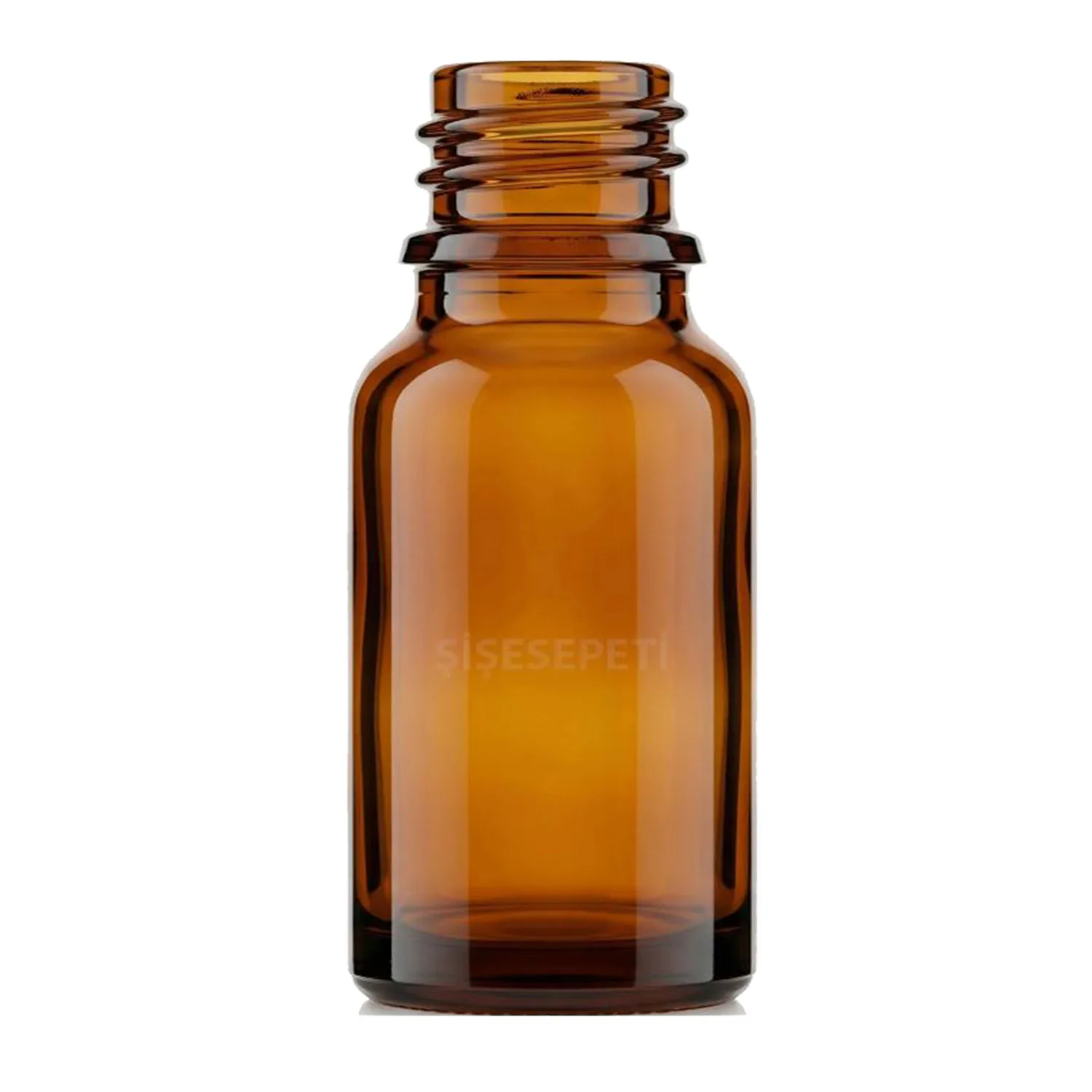 20 CC Amber Dropper Şişe Kapaksız Ecza Şişesi