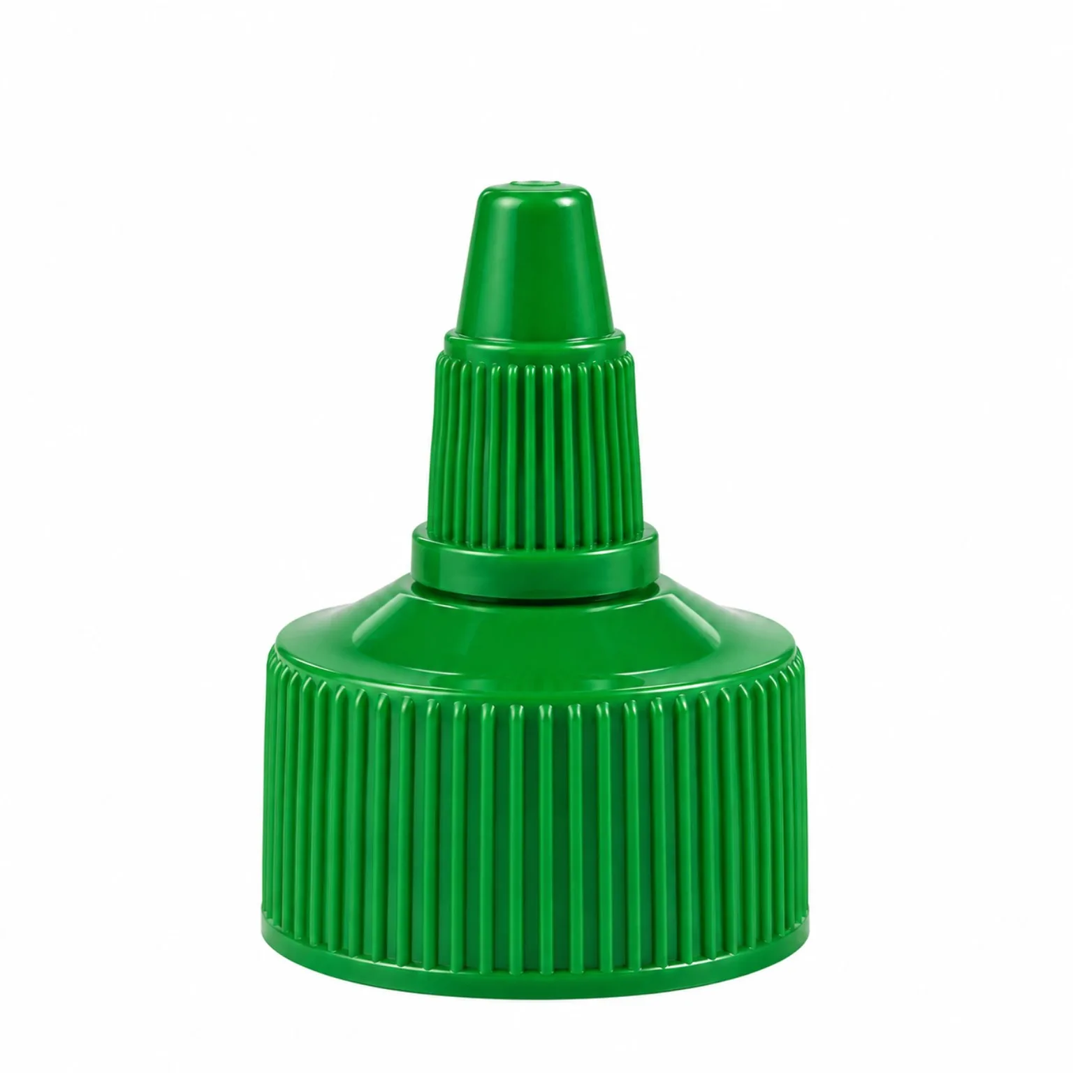 28/410 Yeşil Twist Asansör Kapak – Sos ve Sriracha Şişesi Akıtıcı Kapak